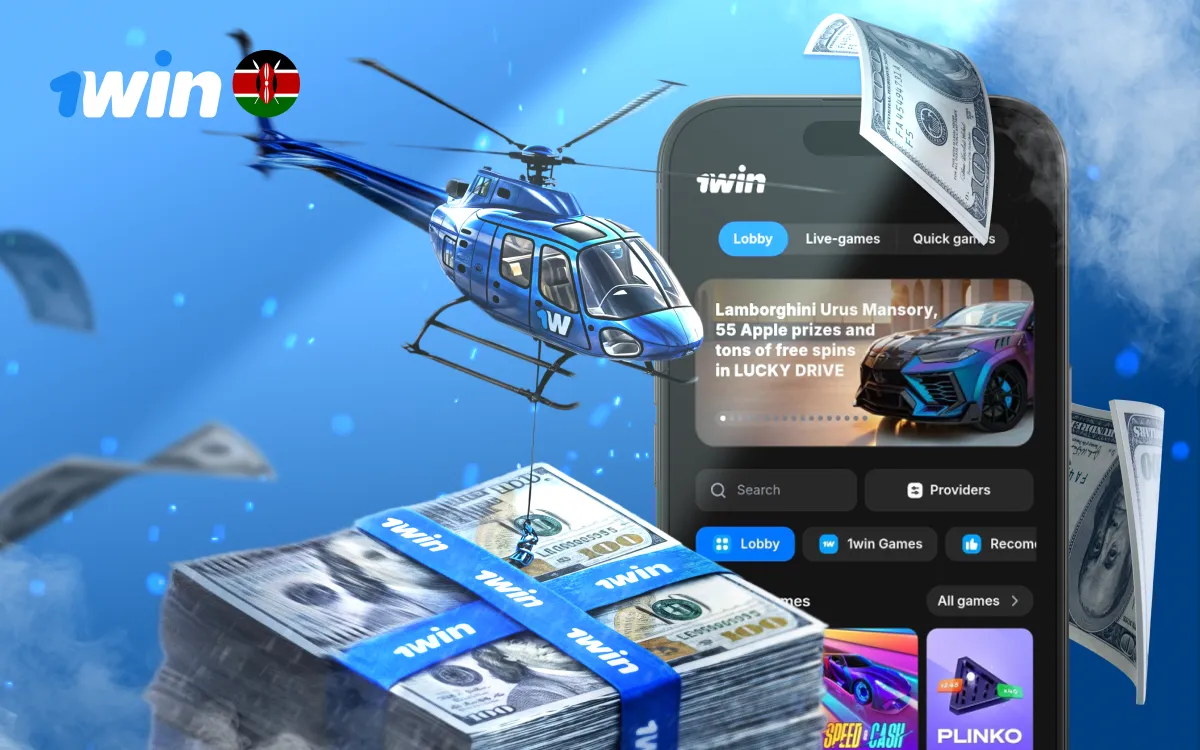 1win Plinko game - play in online from Kenya